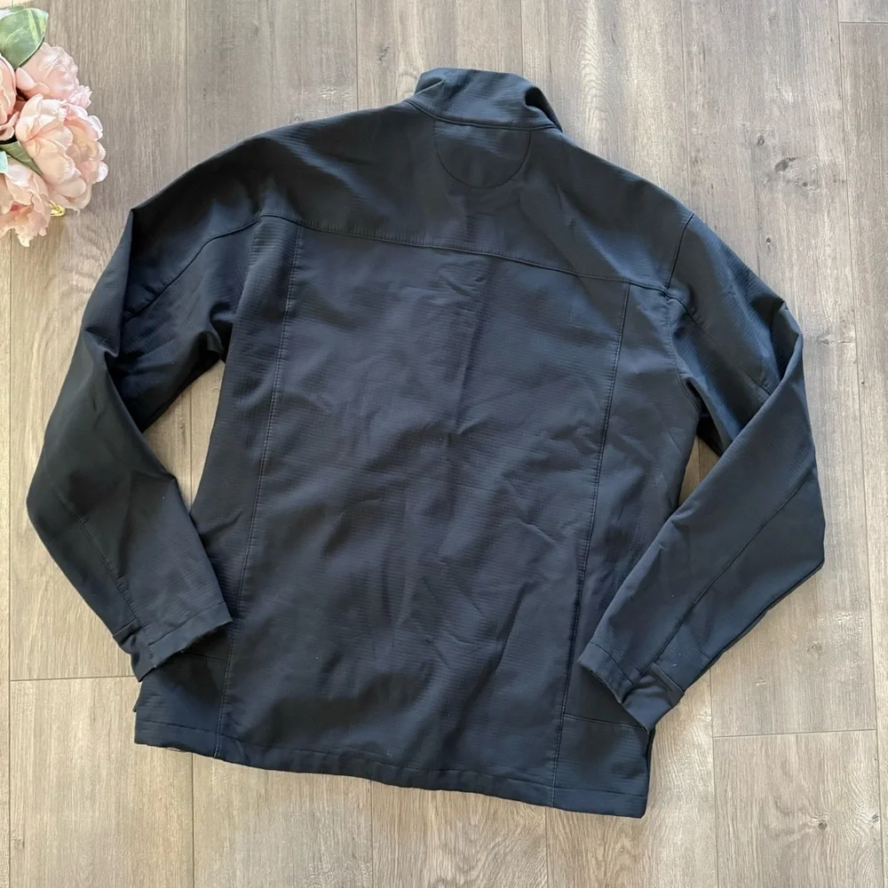 Men's Body Glove‎ Black & Blue Shell Zip Up Jacket
